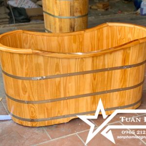 bồn tắm nằm bằng gỗ tại phú thọ