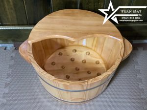 bồn ngâm chân gắn hạt massage