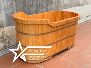 bán bôn tắm gỗ tại quảng ninh