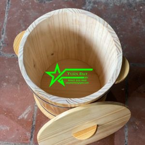 bên trong được để mộc không sơn hoá chất