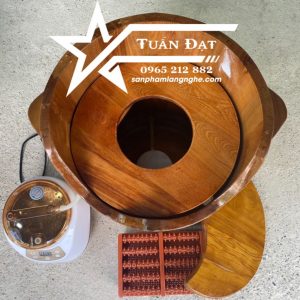 thùng gỗ xông phụ khoa