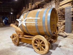 thùng gỗ sồi châu âu
