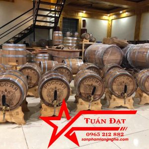 thùng gỗ sồi nga nhập khẩu
