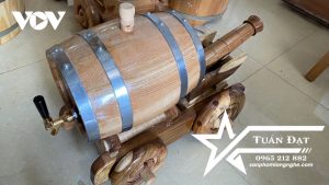 thùng gỗ sồi ngâm rượu nhập khẩu châu âu