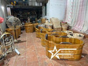 bán bồn tắm gỗ tại bắc ninh