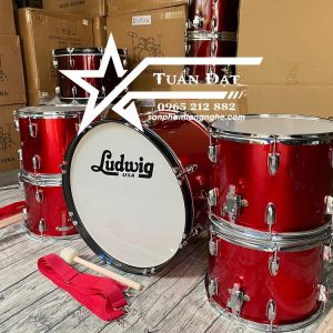 trống đội ca LUDWIG đỏ