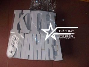 bộ chữ xốp tại phú thọ