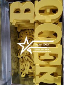 bộ chữ xốp tại hà nam