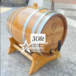 bình gỗ sồi