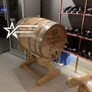 thùng gỗ sồi ngâm rượu 3